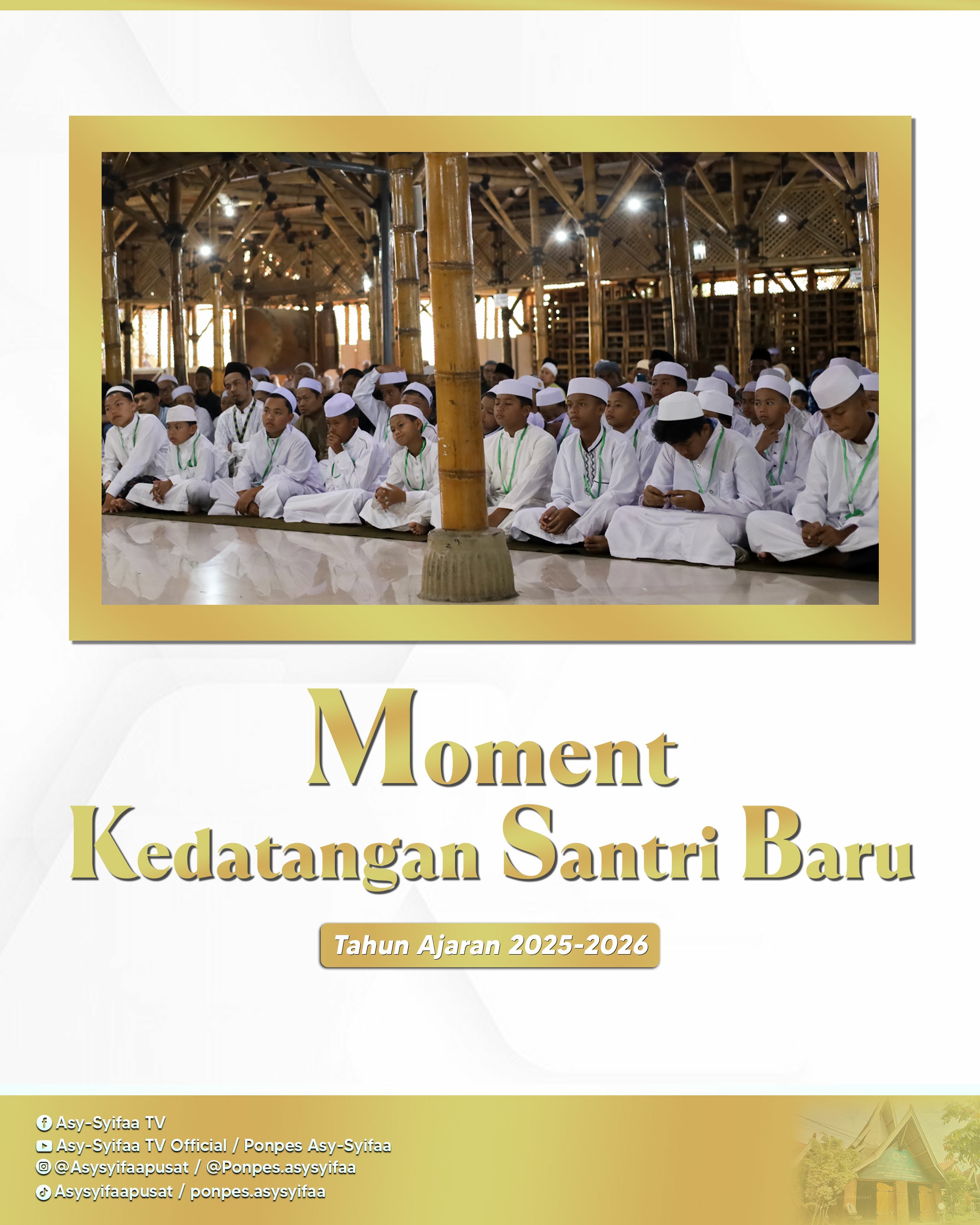 Kedatangan Santri baru